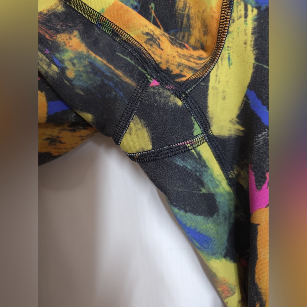 Lululemon•Invigorate High-Rise Tight 25"•Undertone Multi Rainbow•LIKE NEW•10 - Picture 13 of 16